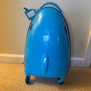 Rockland Jr. Kids' My First Hardside Spinner Shark Luggage